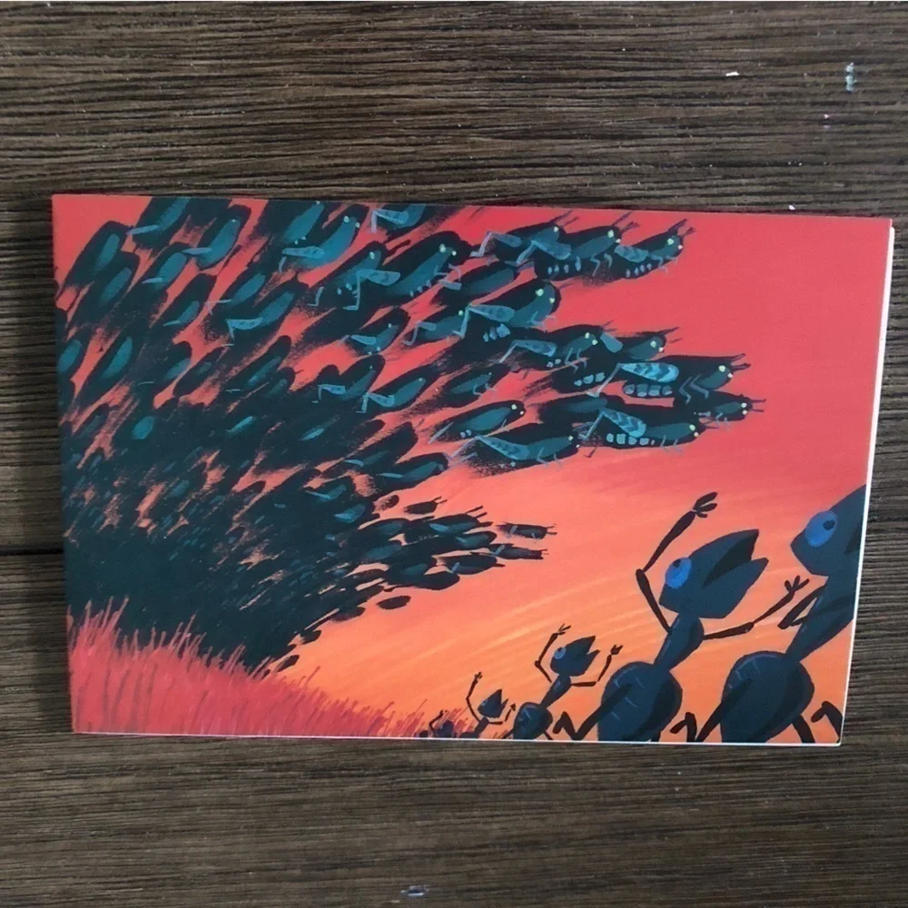 Disney Pixar Movie Postcards: A Bug's Life 5 pack.
